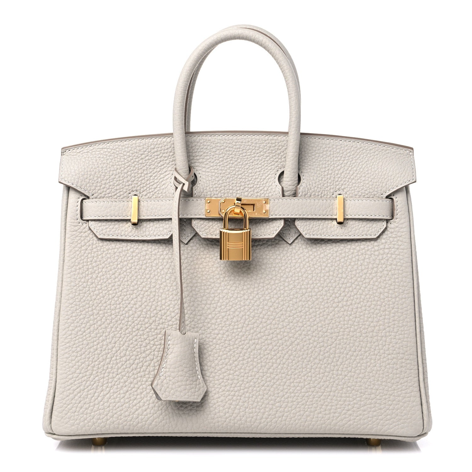 Hermes Togo Birkin 25 Gris Perle 1 of 11