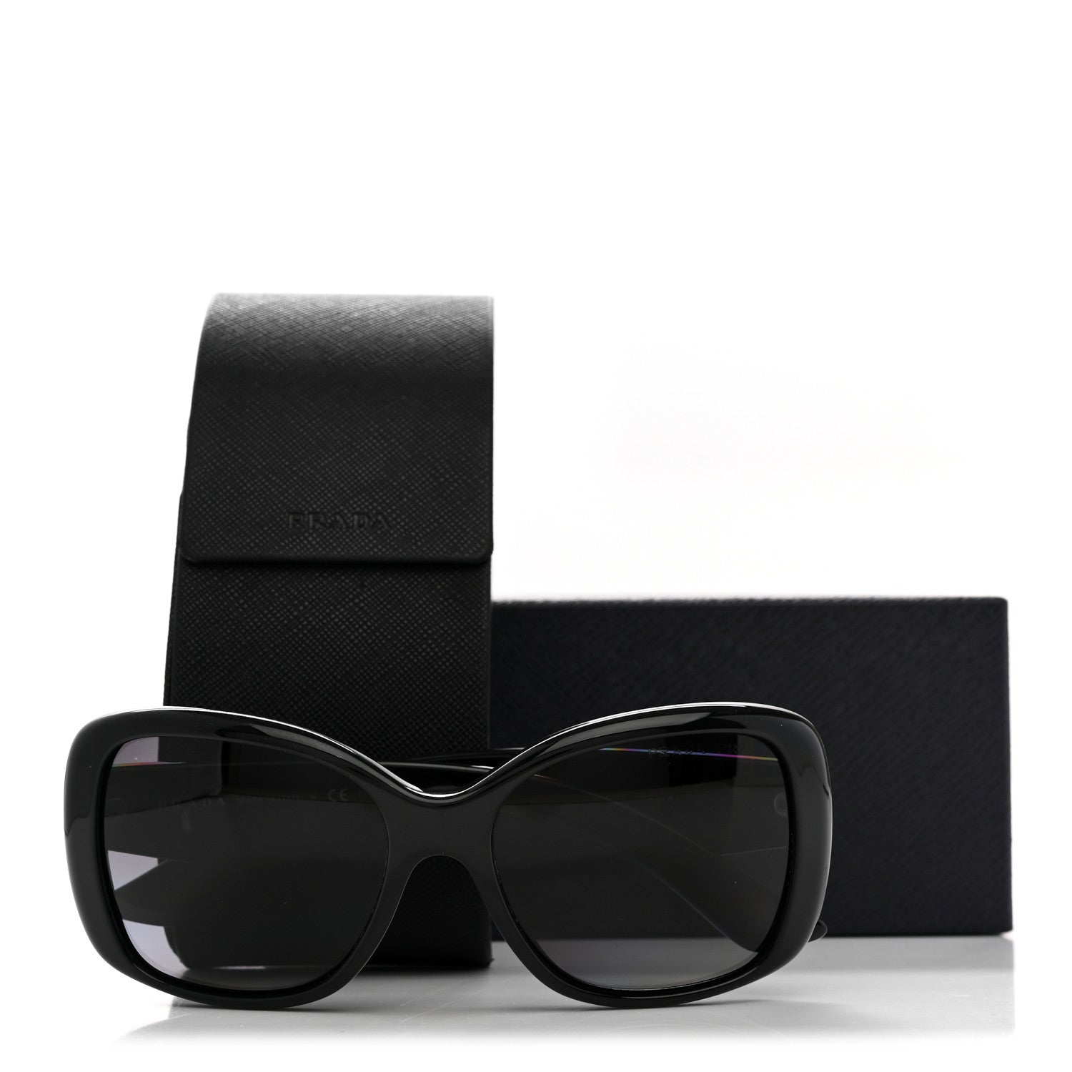 Prada Sunglasses SPR32P Black 1939730 – FASHIONPHILE
