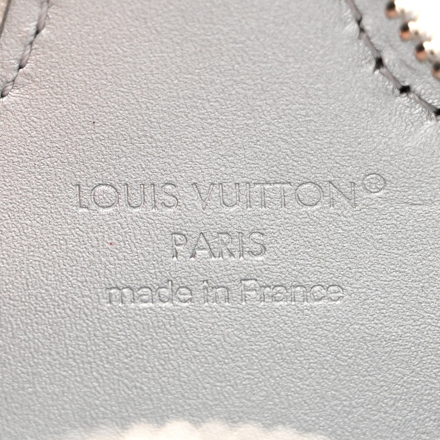 Monogram Spark Coin Purse Silver