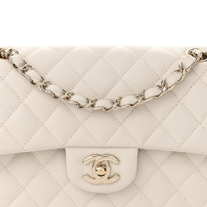 Chanel Caviar Quilted Small Double Flap White 8 of 13