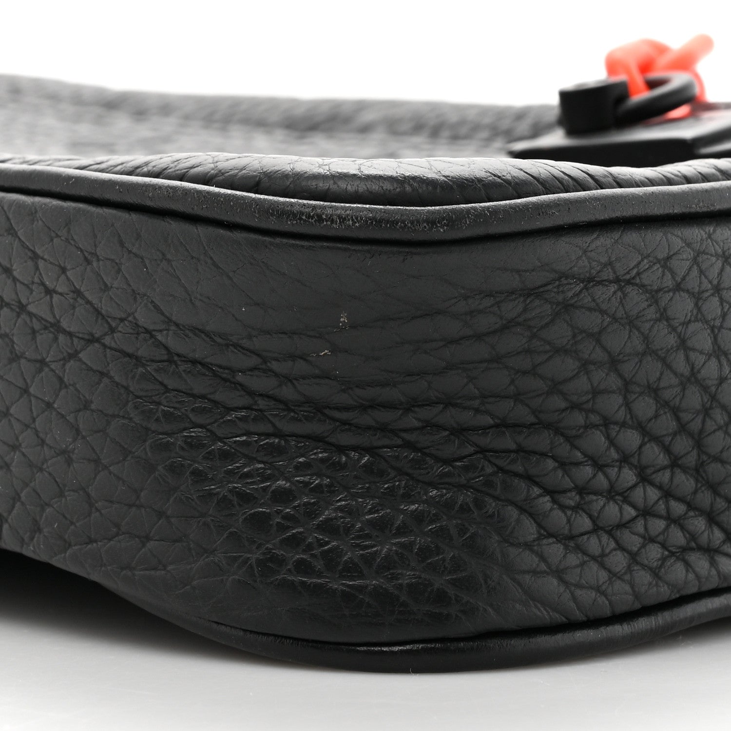 Louis Vuitton Taurillon Monogram Uniformes Solar Ray Soft Pochette Volga Belt Bag Black 8 of 12