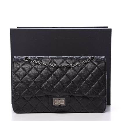 Chanel Aged Calfskin Quilted 2.55 Reissue 227 Flap Black 10 of 10
