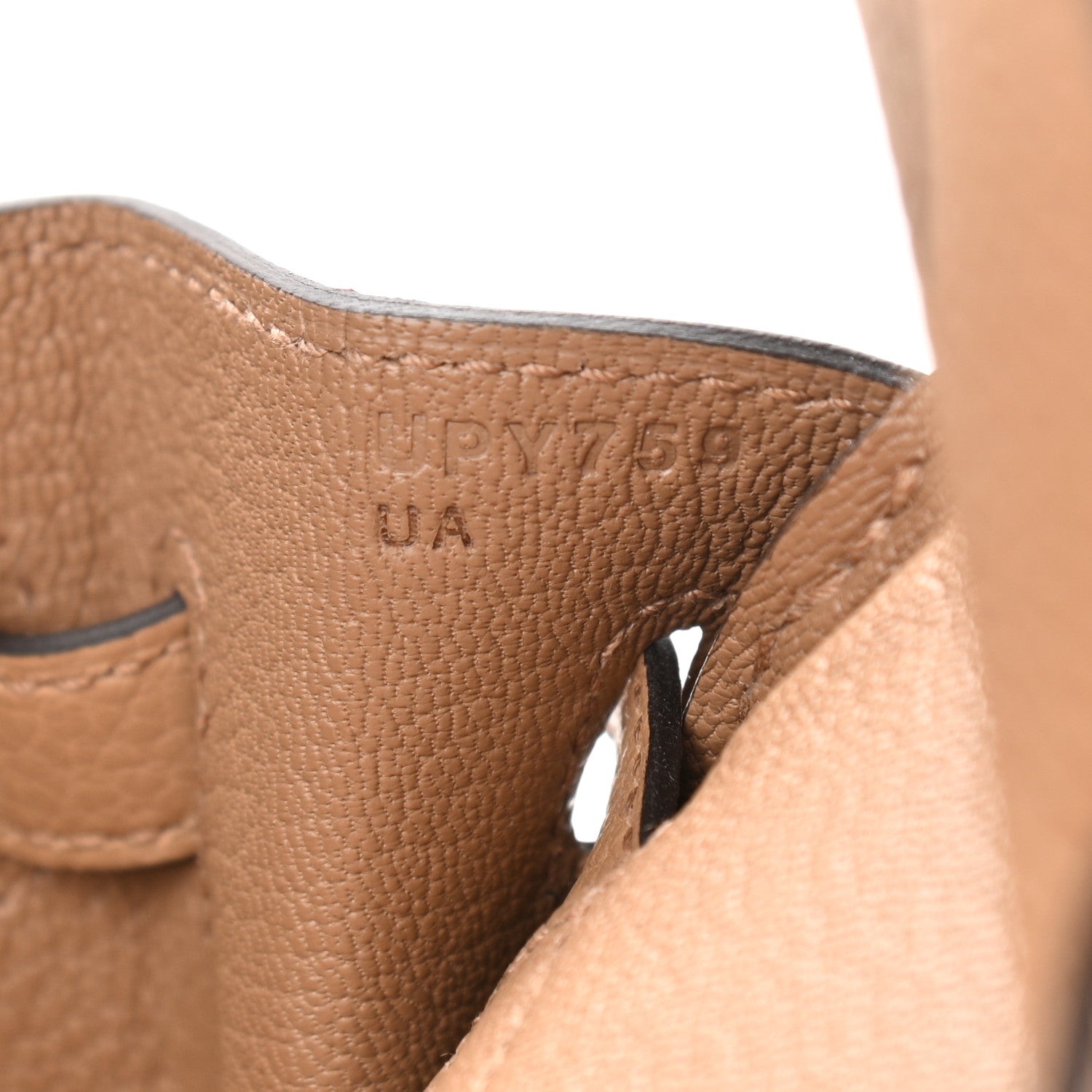 Hermes Togo Birkin 25 Chai 7 of 11