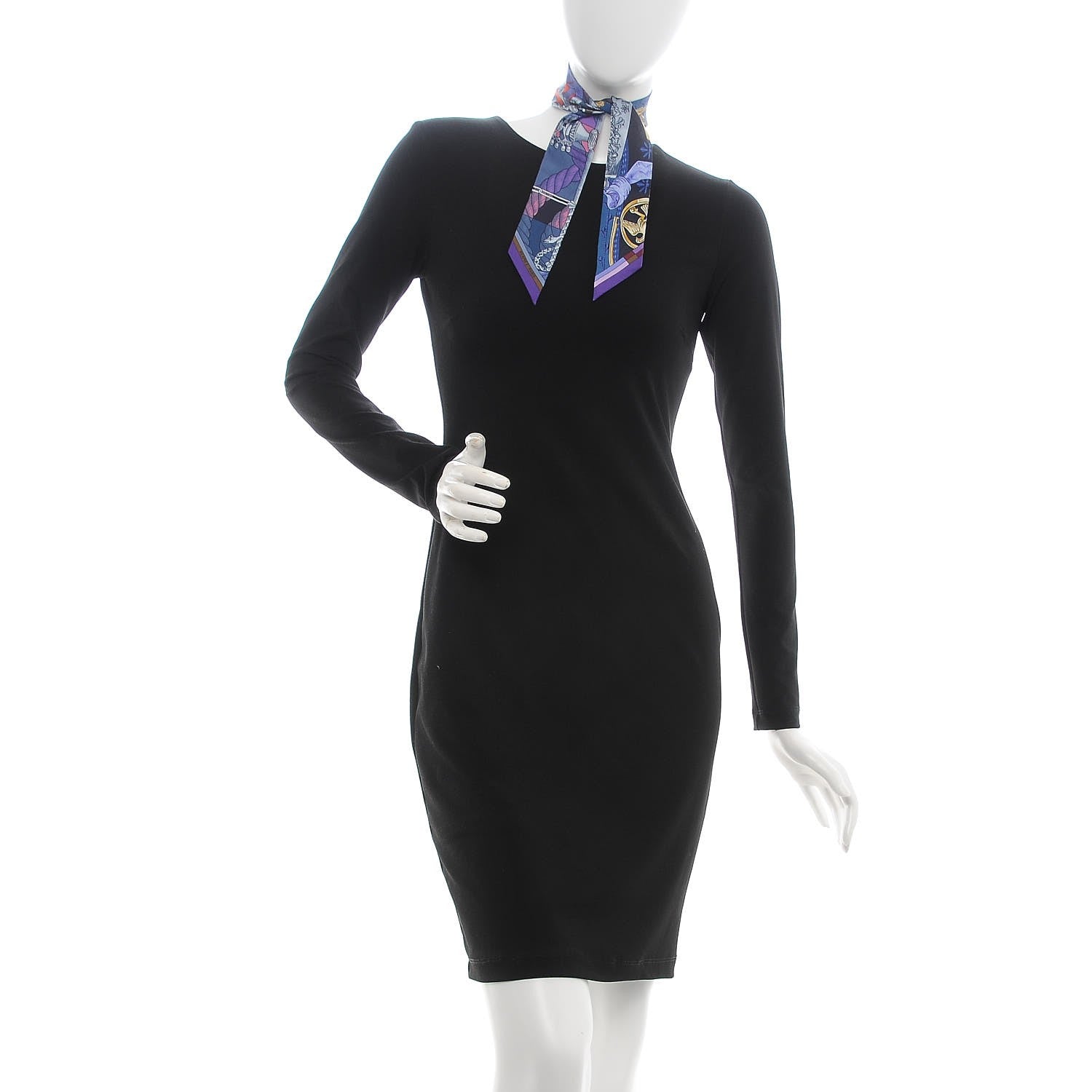 Hermes Silk Cavalleria D'Etriers Twilly Violet Bleu Rose 2 of 4