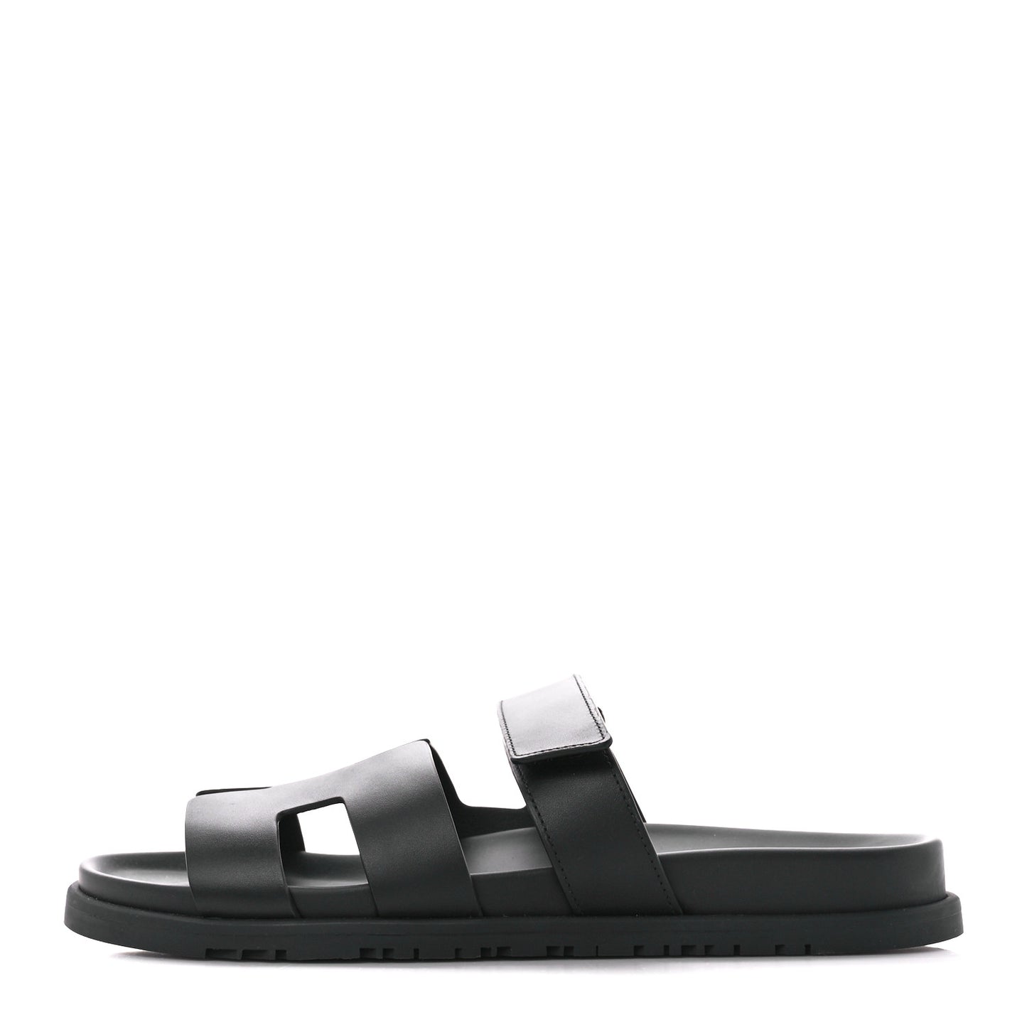 Calfskin Womens Chypre Sandals 41 Black