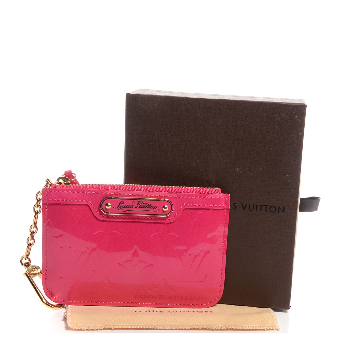 Vernis Pochette Key Pouch Rose Pop