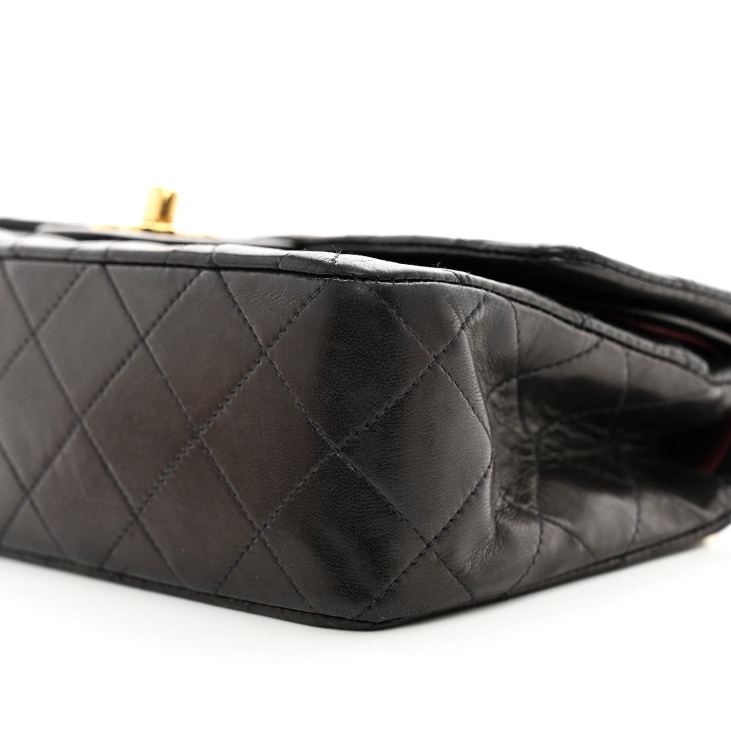 Chanel Lambskin Quilted Small Double Flap Black 10 of 10