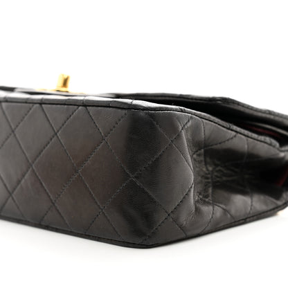 Chanel Lambskin Quilted Small Double Flap Black 10 of 10