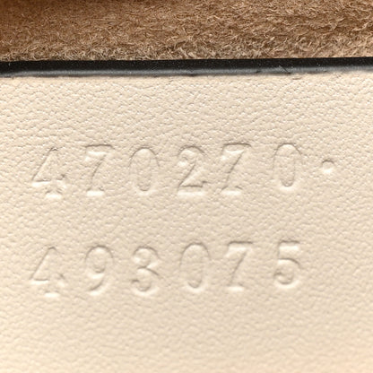 Gucci Calfskin Mini Sylvie Top Handle Bag White 7 of 13