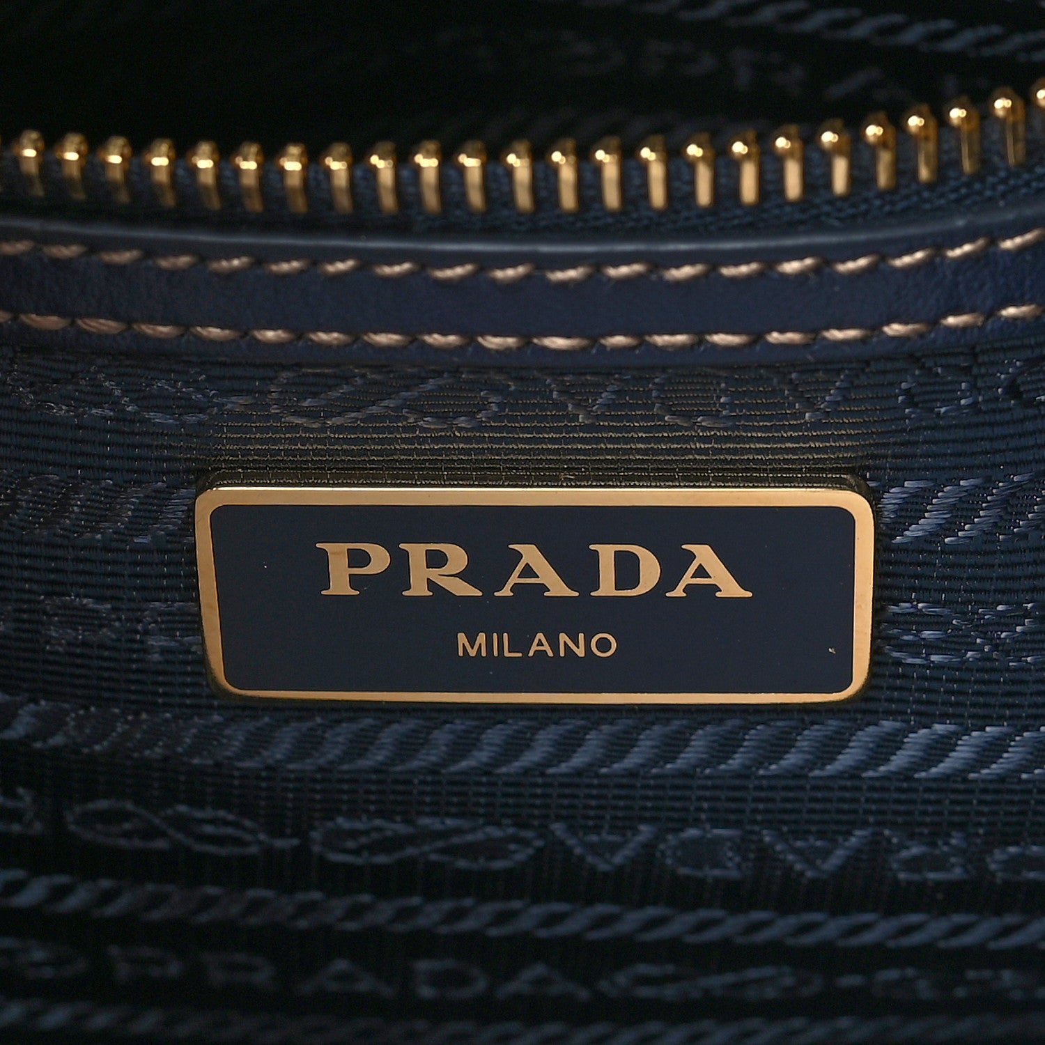 Prada Jacquard Logo Camera Bag Corda Baltico 6 of 10