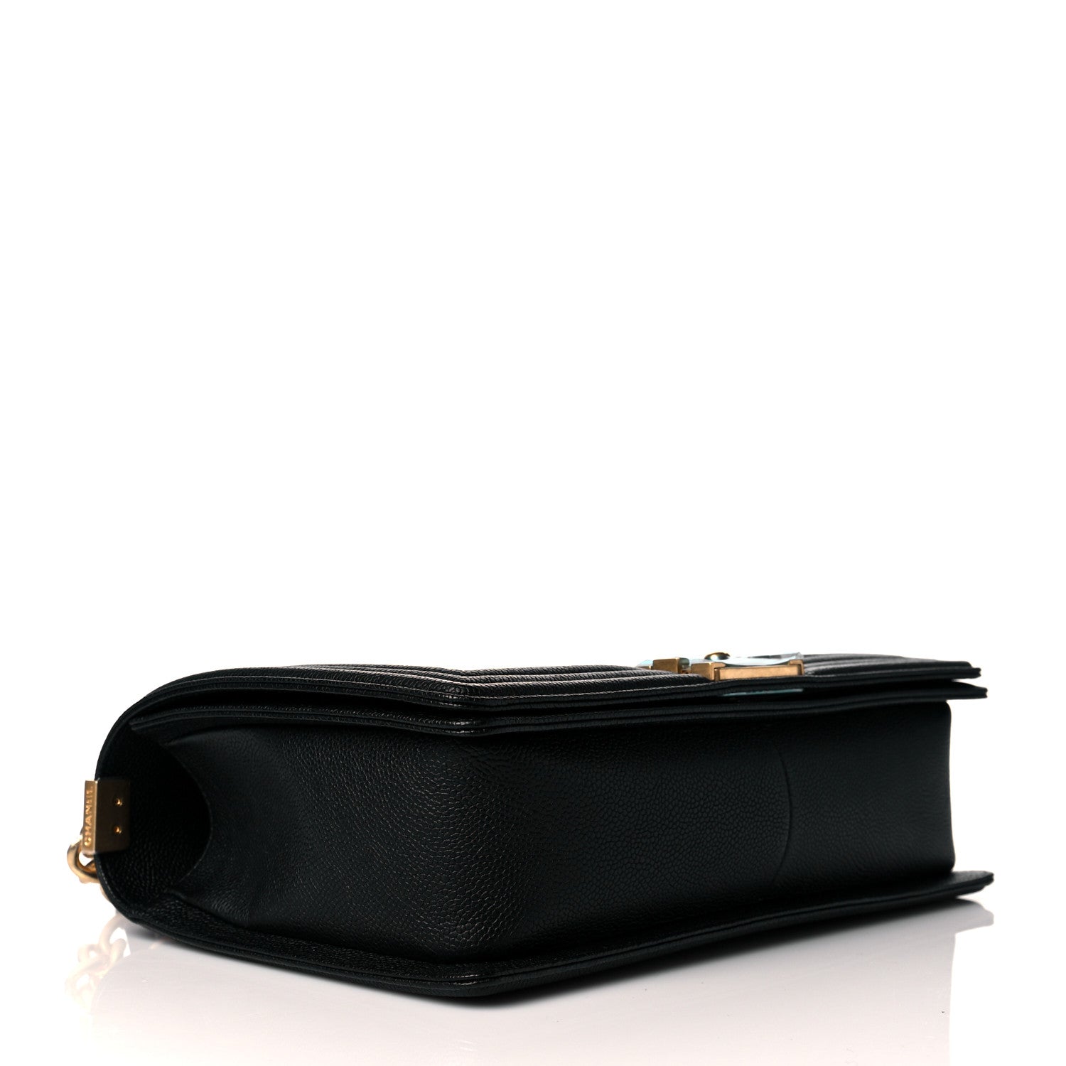 Chanel Calfskin Quilted New Medium Boy Flap Black 3 of 10