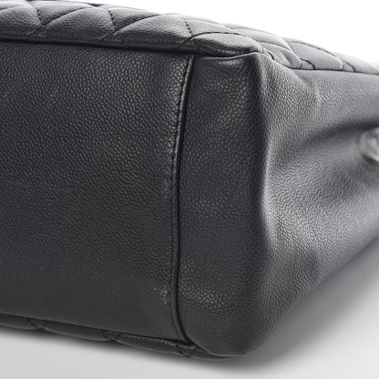 Chanel Caviar Quilted Grand Shopping Tote GST Black 8 of 15