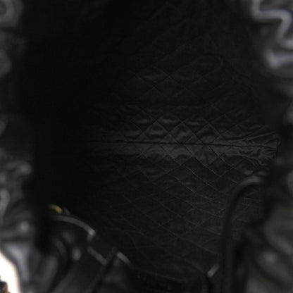 Chanel Shiny Calfskin Quilted Chanel 22 Backpack Black 5 of 9