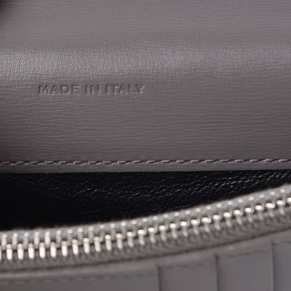 Saint Laurent Calfskin Fragments Flap Wallet Fog 7 of 9