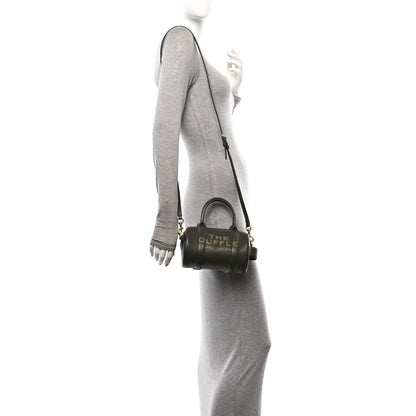 Marc Jacobs Calfskin The Mini Duffle Bag Forest Green 2 of 9
