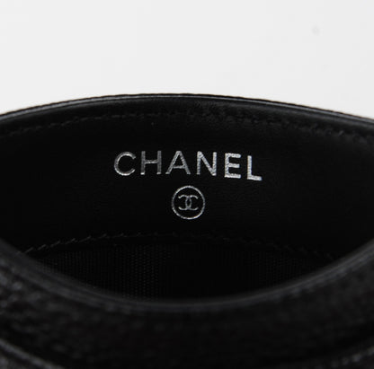 Chanel Caviar Timeless CC Card Holder Black 7 of 8