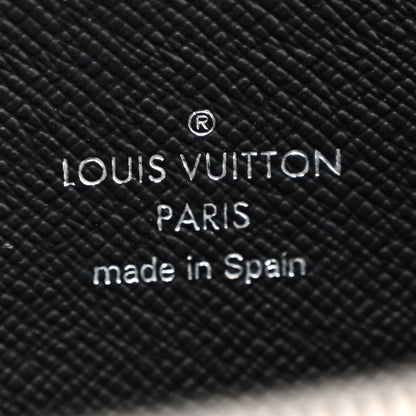Louis Vuitton Epi Clemence Wallet Black 6 of 9
