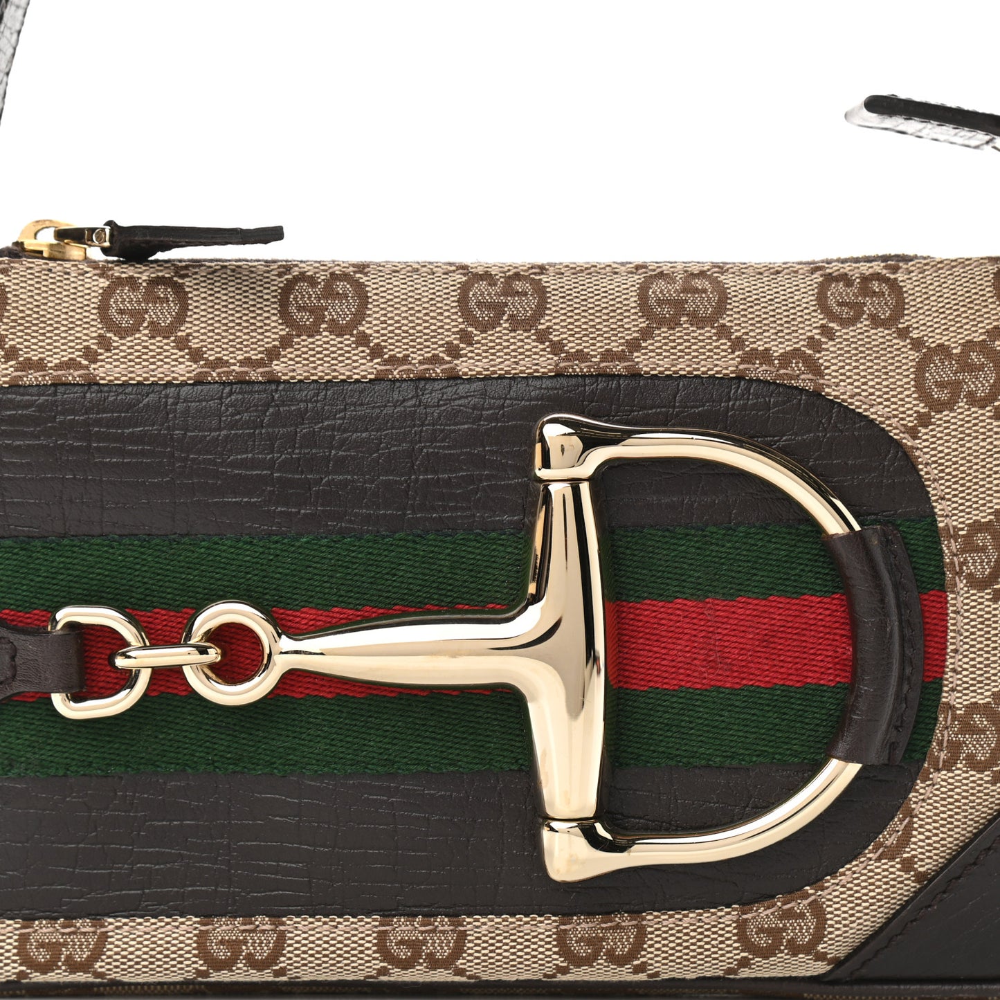 Monogram Hasler Pochette Brown