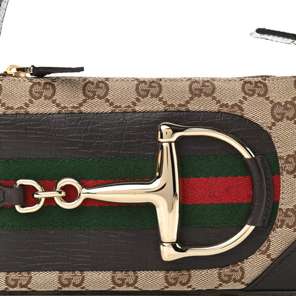 Gucci Monogram Hasler Pochette Brown 8 of 11