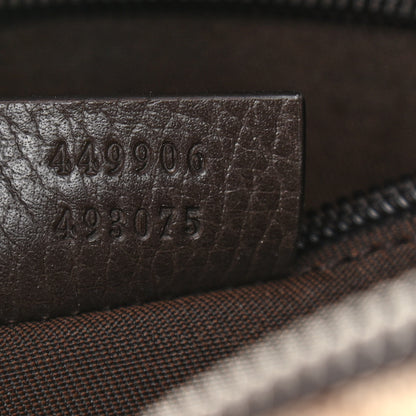 Gucci Monogram Travel Backpack Dark Brown 7 of 10