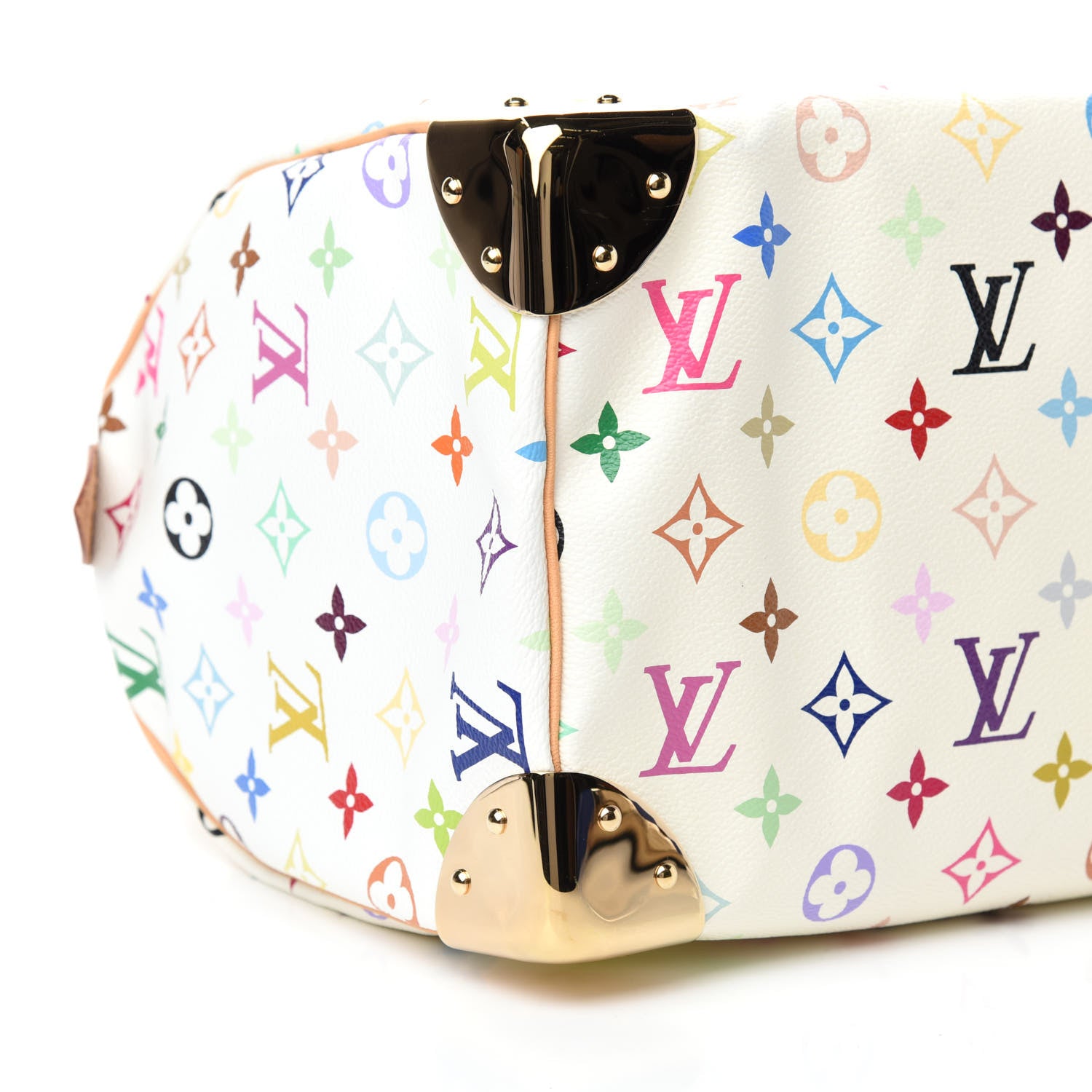 Louis Vuitton Monogram Multicolor Speedy 30 White 6 of 10