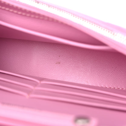 Balenciaga Shiny Box Calfskin Tonal B Hourglass Chain Bag Candy Pink 10 of 13