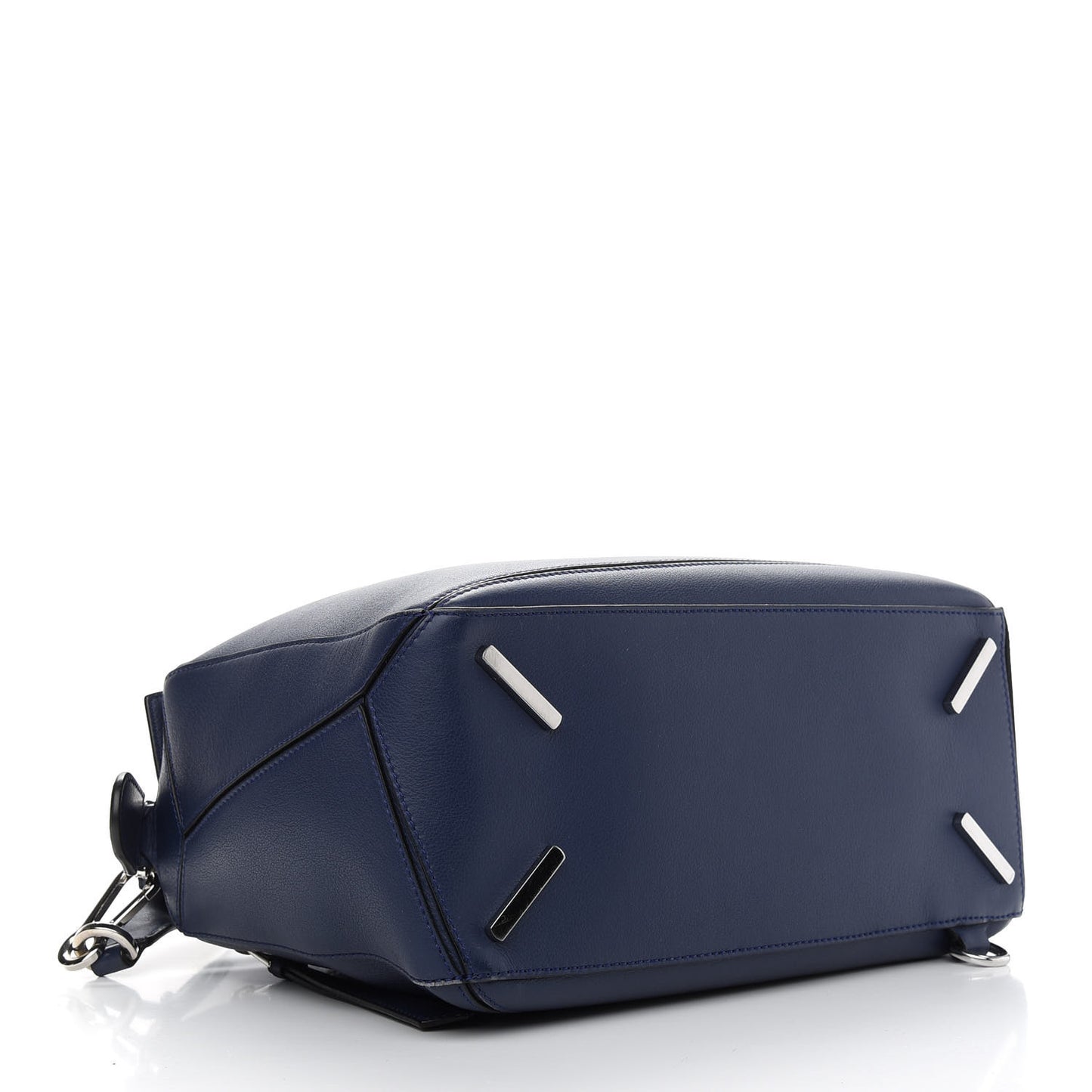 Calfskin Medium Puzzle Bag Marine