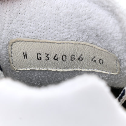 Chanel Calfskin Mesh Lycra Womens Logo Sneakers 40 White 8 of 9