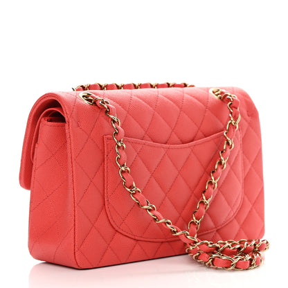 Chanel Caviar Quilted Small Double Flap Red 3 of 11