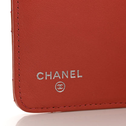 Chanel Patent Quilted Brilliant Zipped Pocket Wallet Pink 6 of 11