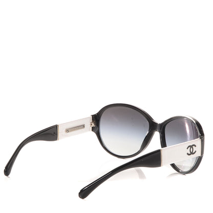 Chanel CC Sunglasses 5229Q Black White 2 of 5