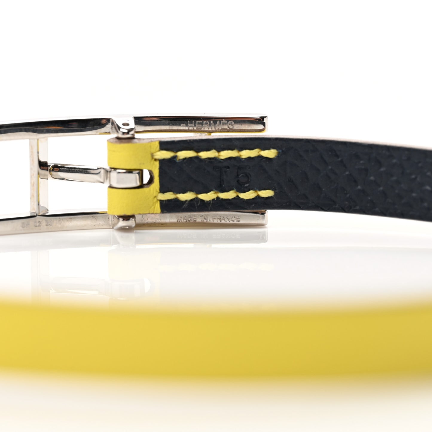 Swift Epsom Behapi Single Tour Bracelet T5 Lime Bleu Indigo