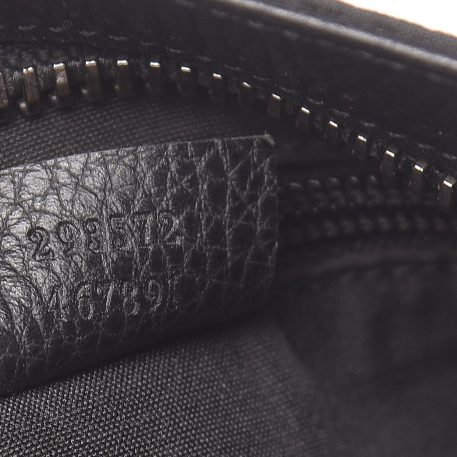 Gucci Nylon Monogram Flat Messenger Bag Black 7 of 11