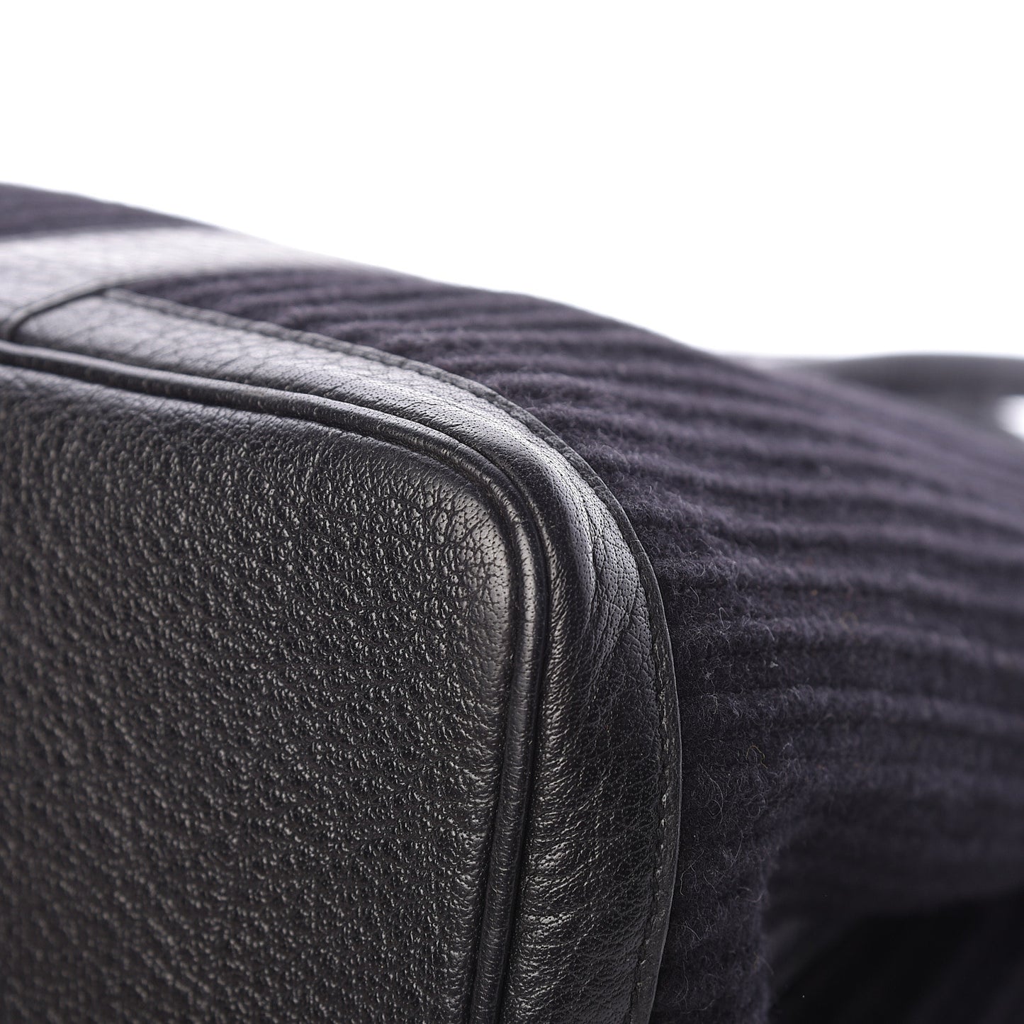 Ribbed Wool Negonda Garden Party MM 36 Black