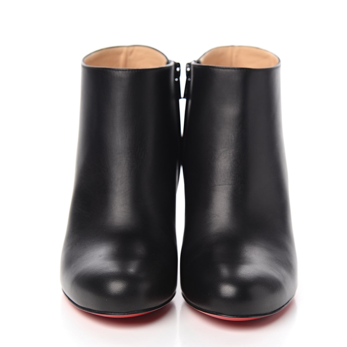 Calfskin Belle 85 Ankle Boots 39.5 Black
