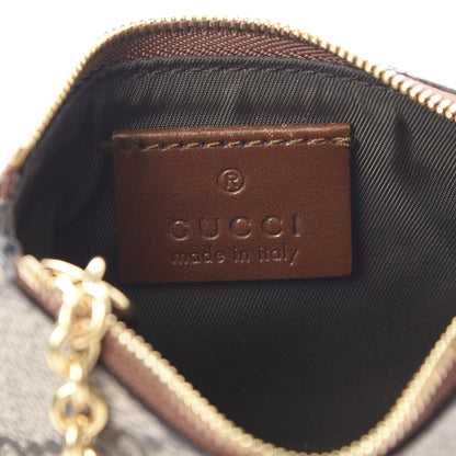 Gucci GG Supreme Monogram Key Case Brown 5 of 8