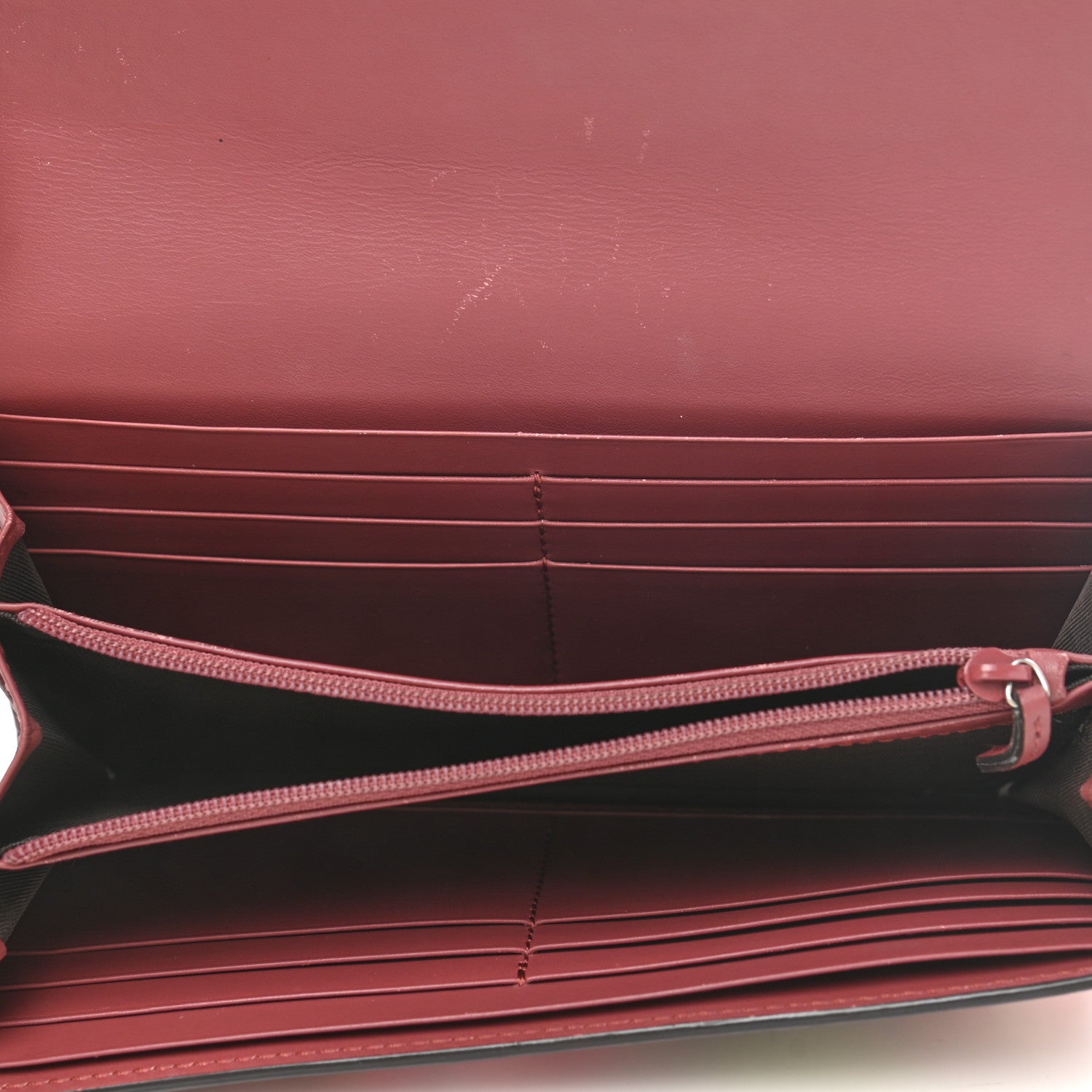 Gucci GG Supreme Monogram Blooms Continental Wallet Beige Multicolor Dry Rose 5 of 9