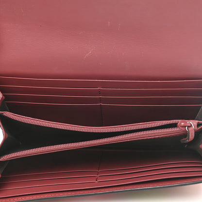 Gucci GG Supreme Monogram Blooms Continental Wallet Beige Multicolor Dry Rose 5 of 9
