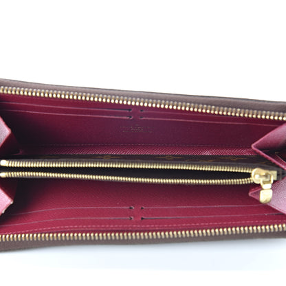 Louis Vuitton Monogram Clemence Wallet Fuchsia 5 of 8