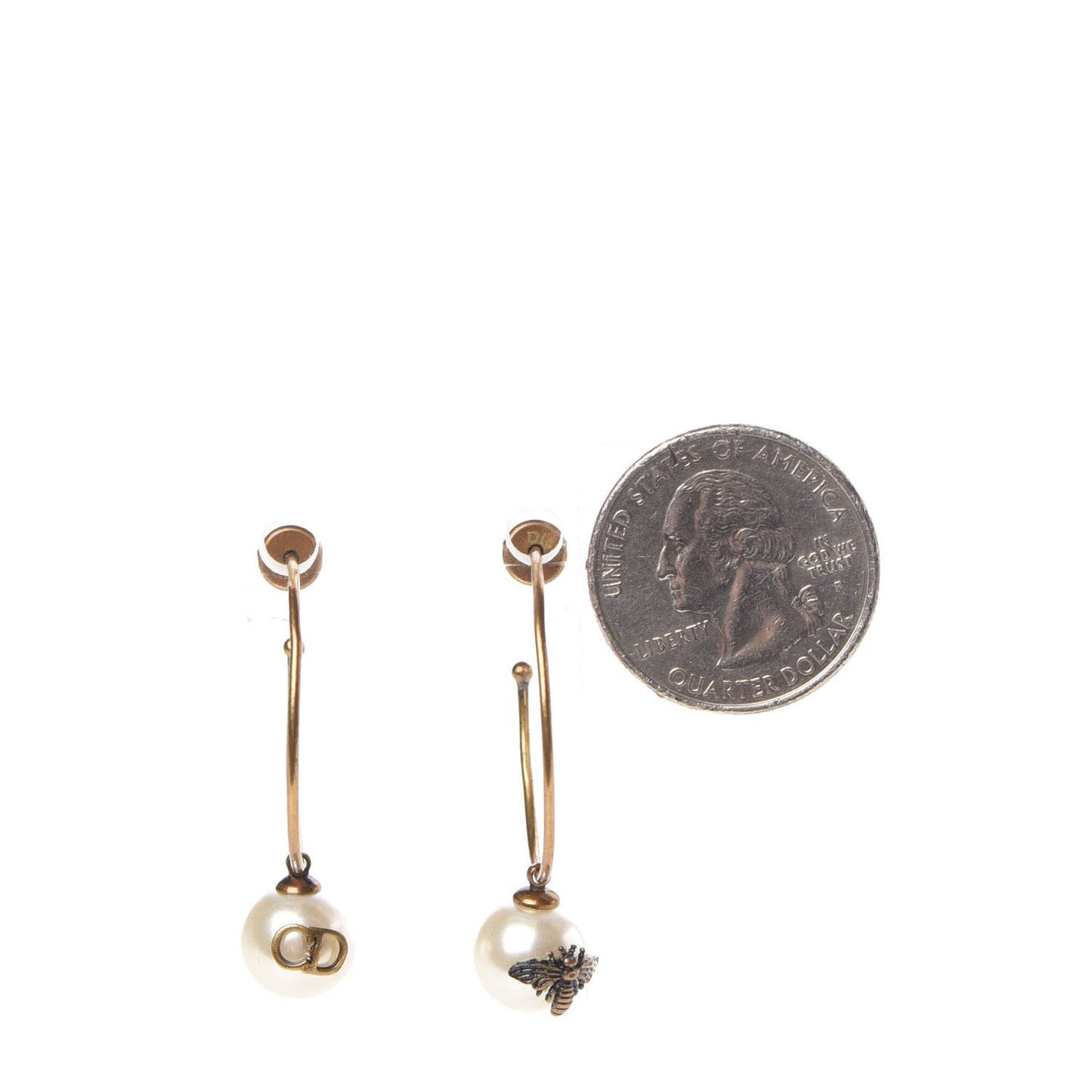 Pearl Bee Star Tribales Hoop Earrings