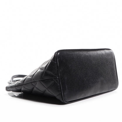 Chanel Caviar Medallion Tote Black 4 of 7