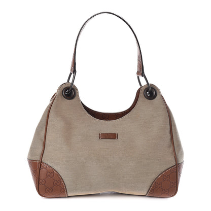 Gucci Canvas Guccissima Hobo Brown 1 of 10