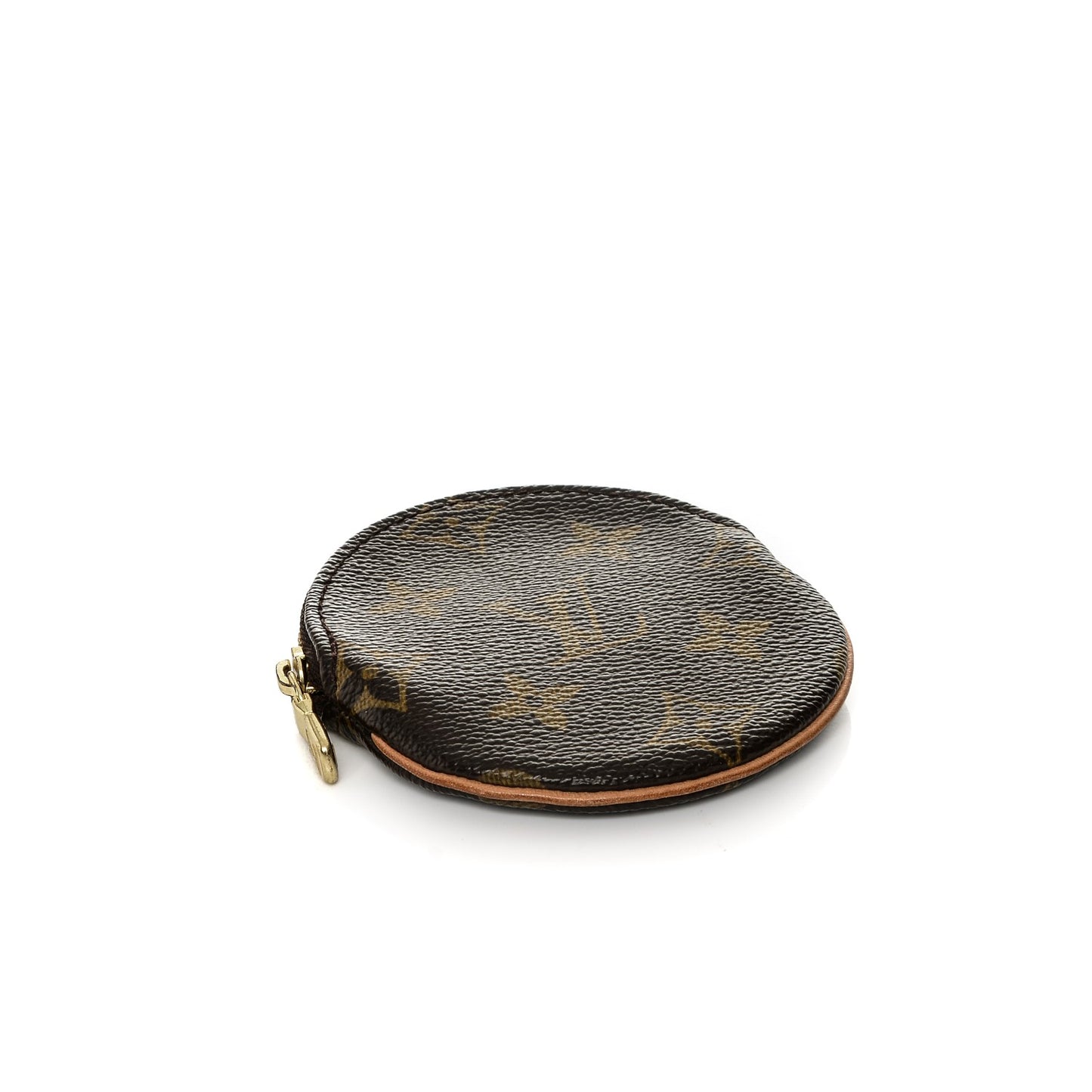 Monogram Round Coin Purse