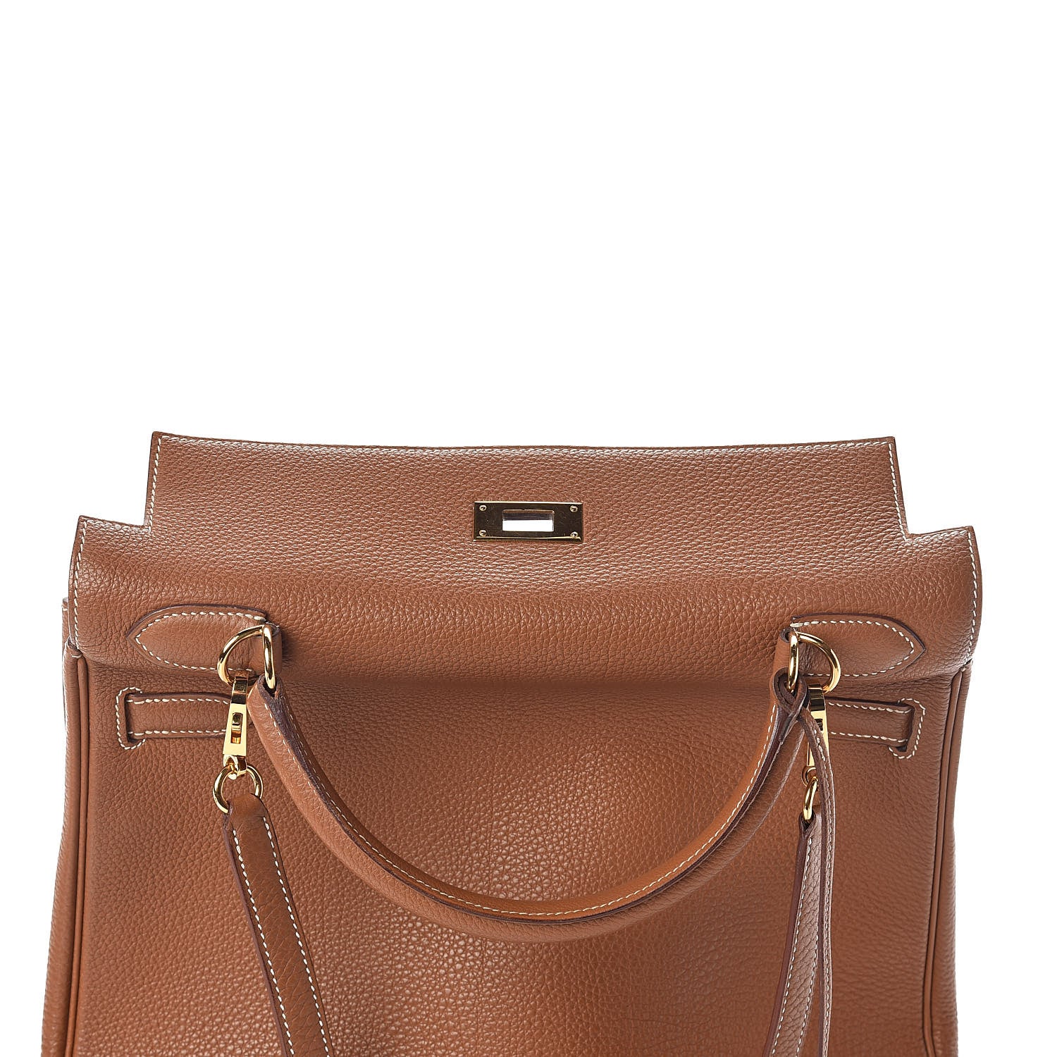 Hermes Togo Kelly Retourne 32 Gold 11 of 36