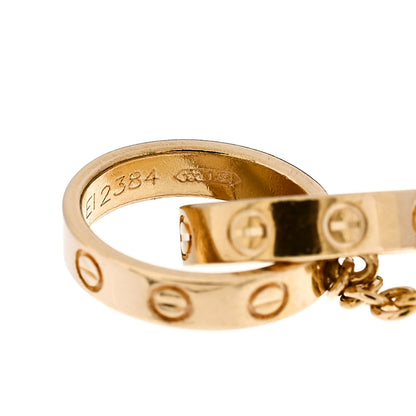 Cartier 18K Yellow Gold Interlocking LOVE Bracelet 5 of 5