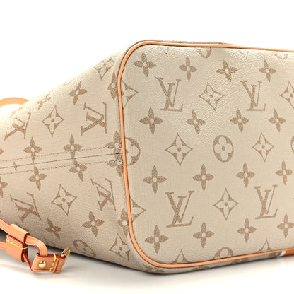 Louis Vuitton Monopaname Neverfull MM Beige Ocher 7 of 8