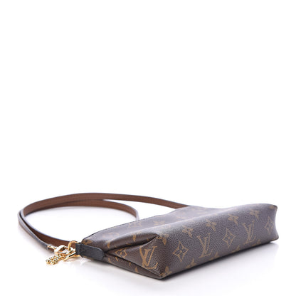 Louis Vuitton Monogram Pallas Clutch Black 4 of 9