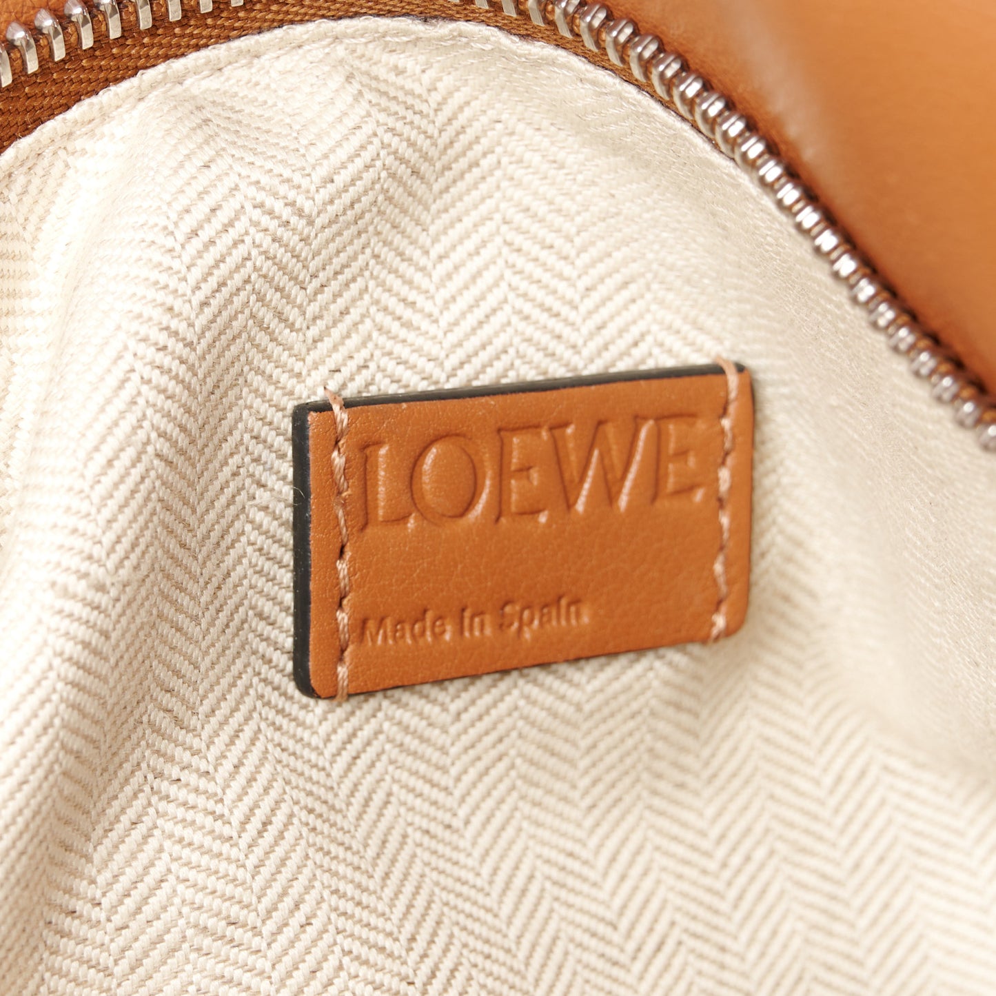 Calfskin Medium Puzzle Bag Tan