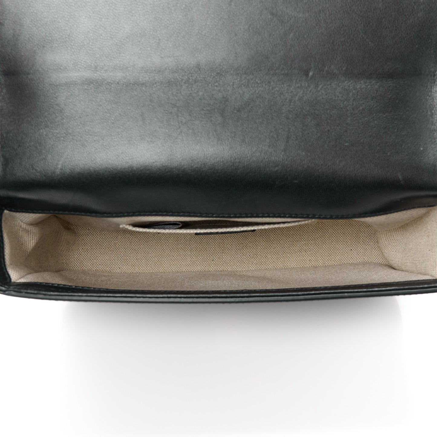 Calfskin Avenue Shoulder Bag Black