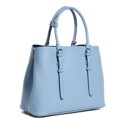 Prada Saffiano Cuir Double Handle Tote Astrale 3 of 10